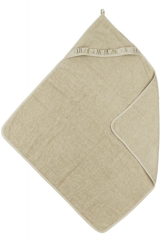 Badcape Meyco Ruffle Badstof Sand