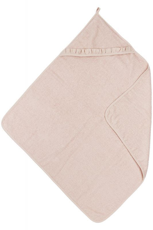Badcape Meyco Ruffle Badstof Soft Pink