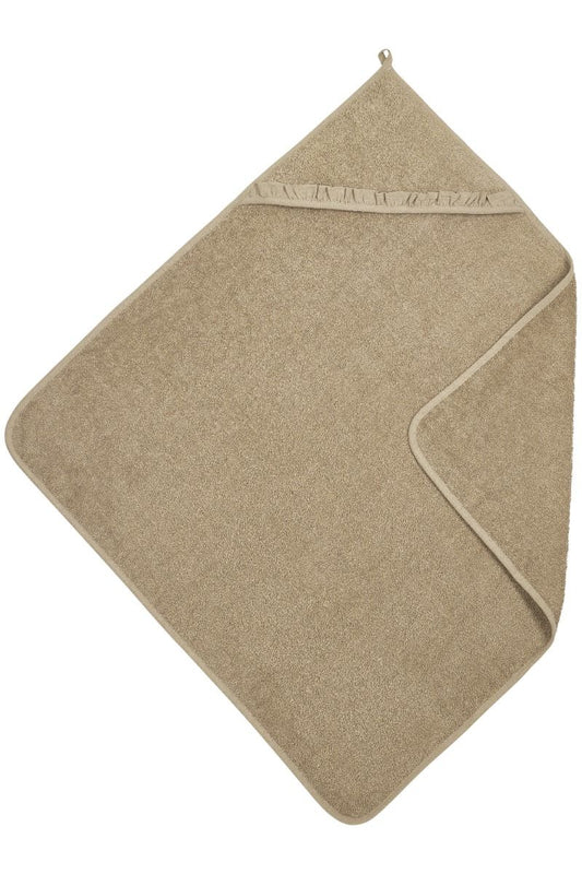 Badcape Meyco Ruffle Badstof Taupe
