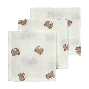 Monddoekjes Meyco Bear Mulitcolour 3-pck