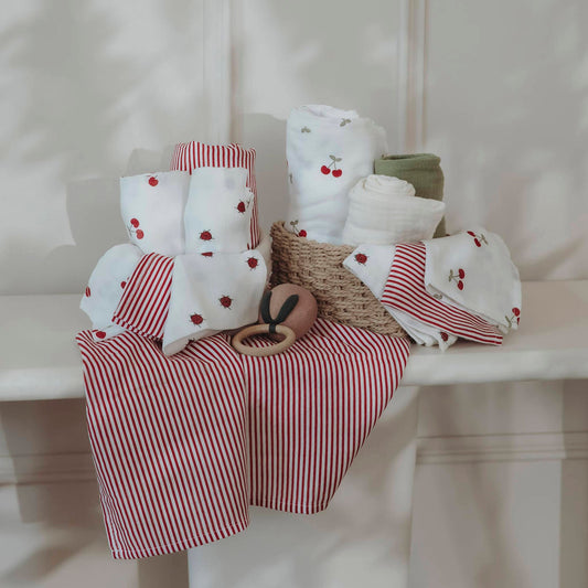 Washandjes Meyco Girly Garden Multicolour 3-pck