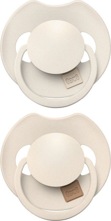 Fopspeen Difrax Dynamic 6-18 mnd Prime Coconut/Ivory 2 st.