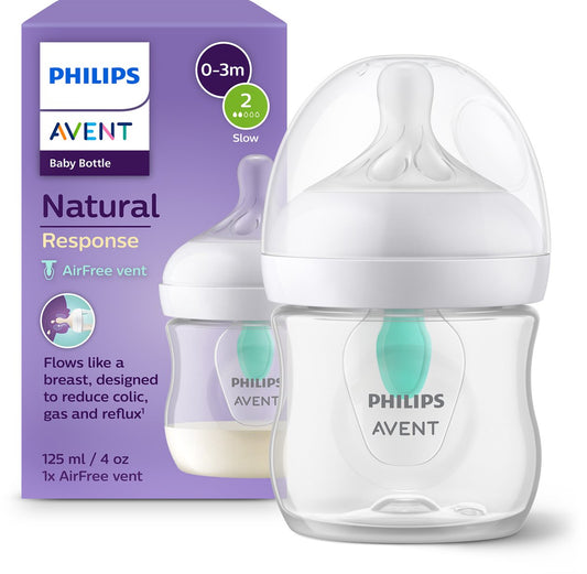Fles Philips Avent Natural 3.0 AirFree-ventiel 125ml