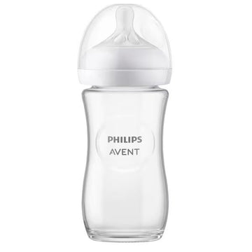 Fles Philips Avent Natural 3.0 240ml Glas