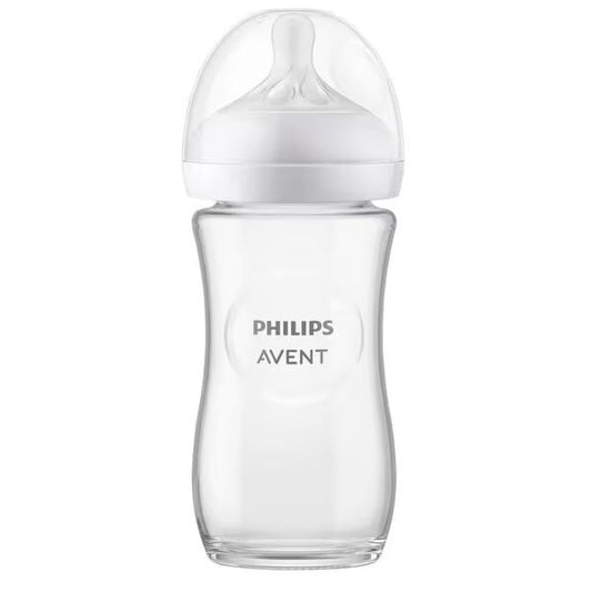 Fles Philips Avent Natural 3.0 240ml Glas