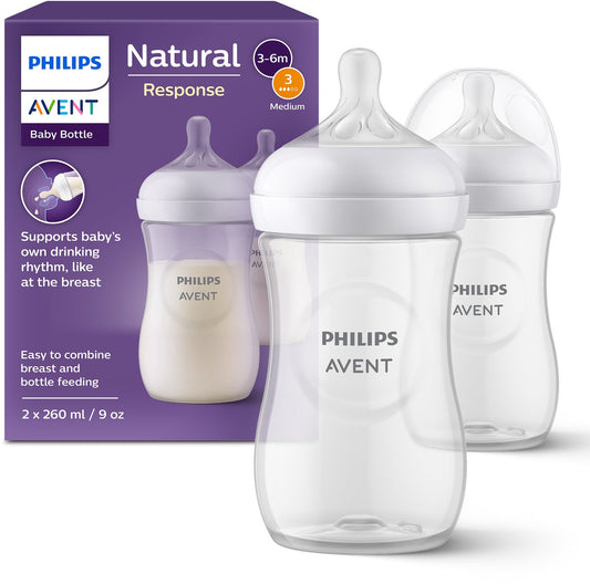 Fles Philips Avent Natural 3.0 260ml 2-pack