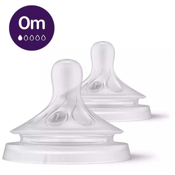 Flesspeen Philips Avent Natural 3.0 0mnd 2-pack