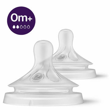 Flesspeen Philips Avent Natural 3.0 +0mnd 2-pack