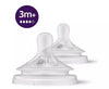 Flesspeen Philips Avent Natural 3.0 +3mnd 2-pack