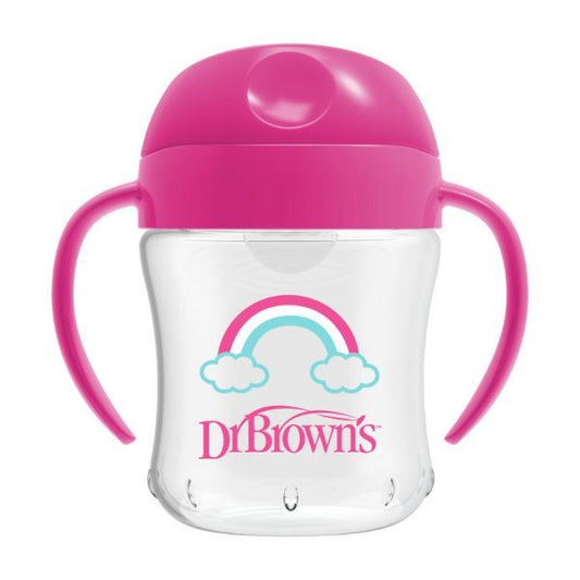 Drinkbeker Dr. Brown's 180ml Roze