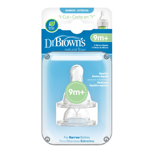 Speen Dr. Brown's Y-speen Smal 9+mnd 2st