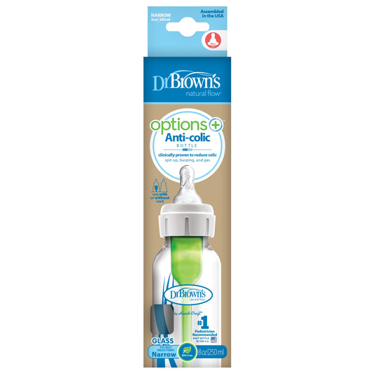 Fles Dr. Brown's Options+ Standaard Smal Glas 250ml