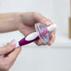 Siliconen Flessenborstel Dr. Brown's Donker Roze