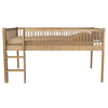 Kinderbed Halfhoogslaper Colorfull Home Luuk 90x200 Pure Walnut Wash