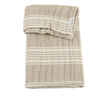 Deken Ledikant Meyco Jacquard Hydrofiel Stripe Sand