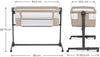 Co-Sleeper Kinderkraft Nestee Up Beige