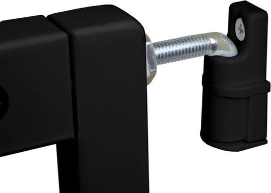 Traphek Fenss Oslo Hout Mat/Zwart