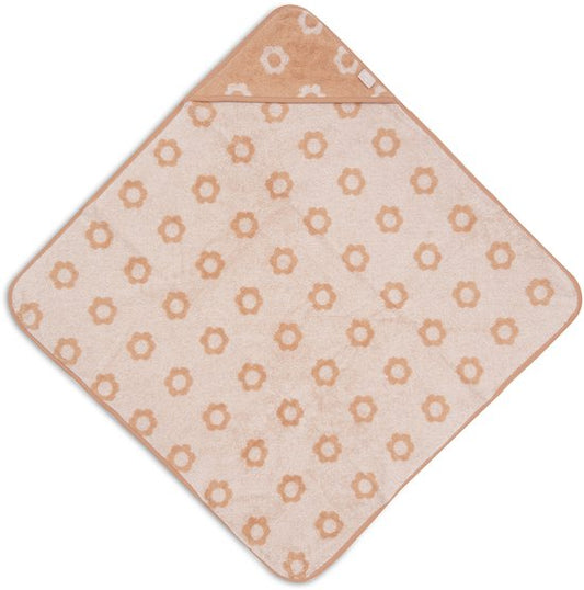 Badcape Jollein 75x75cm Badstof Jacquard Flower