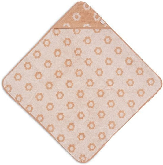 Badcape Jollein 75x75cm Badstof Jacquard Flower