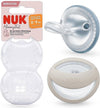Fopspeen NUK Mommyfeel Blauw/Grijs 0-9mnd 2-pack