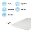 Matras Campingbed ZZZOO 60x120 Stokstaartje
