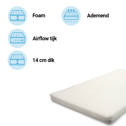 Matras Eenpersoons Best Sleep 90x200 Airflow Pro