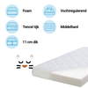Matras Ledikant ZZZOO 60x120 Witte Panter