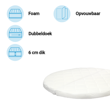 Matras Box ZZZOO Comfort Superior Rond 90cm