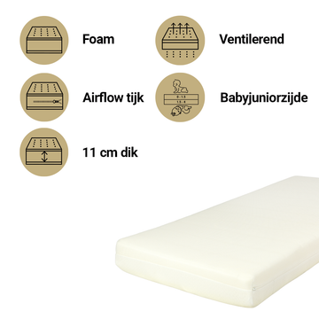 Matras Ledikant Airflow Pro Plus 60x120