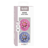 Fopspeen BIBS Latex Bubblegum/Peri 0-6mnd