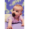 Fopspeen BIBS Round Boheme Latex 6-12mnd Baby/Pink/Plum 2-pack