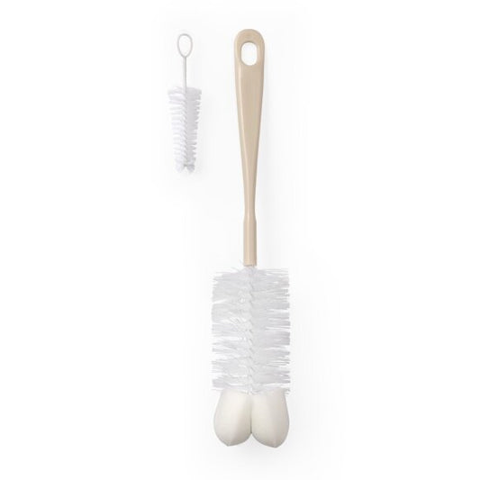 Flessenborstel Babynono Met Spons Beige