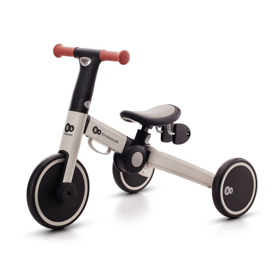 Loopfiets Kinderkraft 3-in-1 4Trike Silver Grey