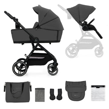 Kinderwagen Kinderkraft Yoxi 2-in-1 Moonlight Grey