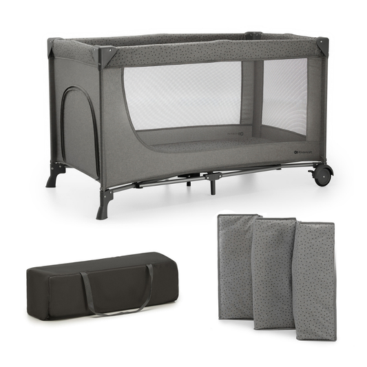 Campingbed Kinderkraft Joy 2 Dark Grey