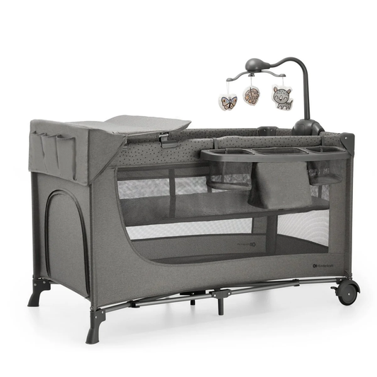 Campingbed Kinderkraft Joy2 Dark Grey