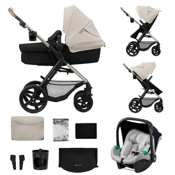 Kinderwagen Kinderkraft Moov2 3-in-1 PRO Moon Light Grey