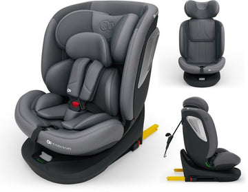 Autostoel Kinderkraft I-Grow 2 Plus I-Size Grey