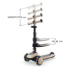 Scooter Kinderkraft Halley2 2-in-1 Steenwit