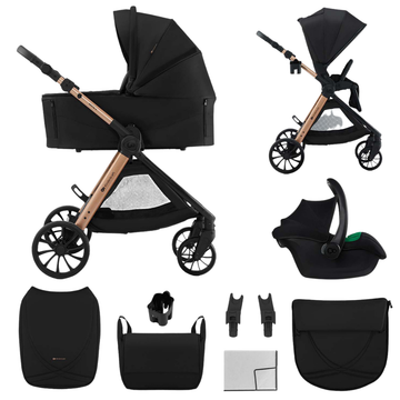Kinderwagen Kinderkraft Vesto2 3-in-1 Black
