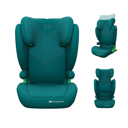 Autostoel Kinderkraft Junior-Fix2 I-Size Green