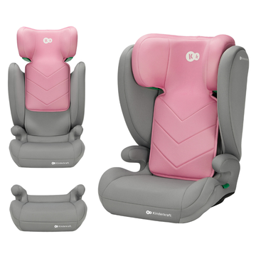 Autostoel Kinderkraft I-Spark 2 Plus I-Size Pink