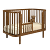 Meegroei Ledikant Novi Kira Incl. Bedzijde 60x120 Walnut