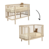 Meegroei Ledikant Novi Kira Incl. Bedzijde 60x120 Sand