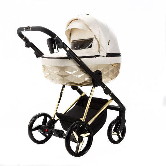Kinderwagen Adamex Quantum Beige Gold Star
