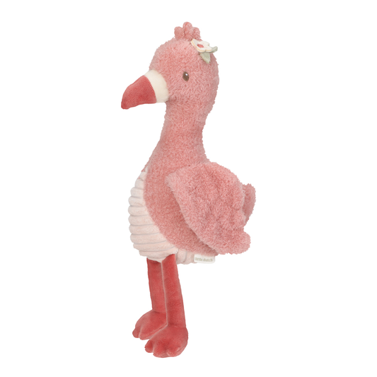 Knuffel Flamingo Little Dutch Safari Friends Roze 35cm