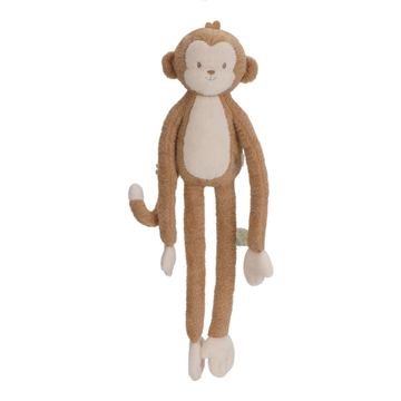 Knuffel Aap Little Dutch Safari Friends Bruin XL
