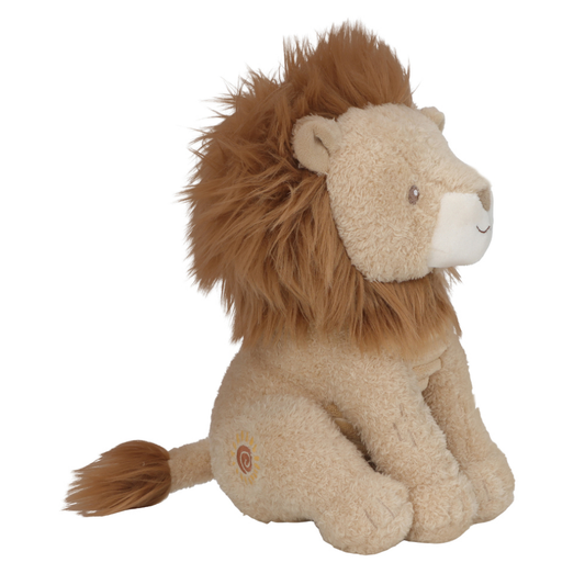 Knuffel Little Leeuw Dutch Safari Friends Geel 25cm