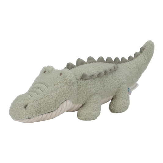 Knuffel Krokodil Little Dutch Safari Friends Groen