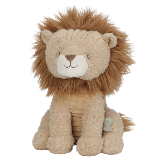 Knuffel Little Leeuw Dutch Safari Friends Geel 25cm